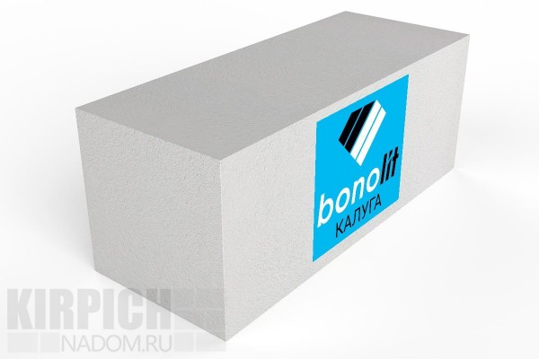 Газобетонный блок Bonolit Калуга 625x250x300 D500