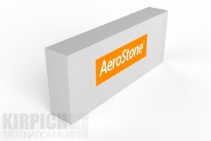 Газобетонный блок Aerostone Дмитров 625x250x150 D400