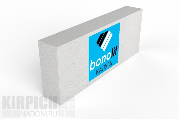 Газобетонный блок Bonolit Калуга 625x250x100 D600
