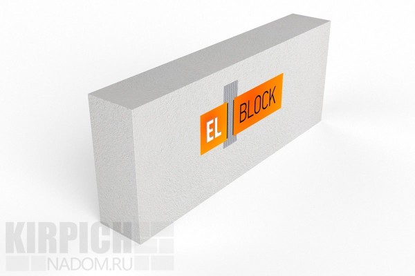 Блок газобетонный El-Block 600x250x100 D500