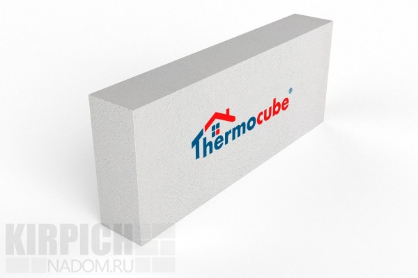 Газосиликатный блок перегородочный Thermocube 600x250x100 D500