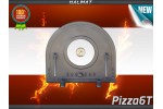 Дверца для пиццы выдвижная со стеклом и термометром PIZZA 6T