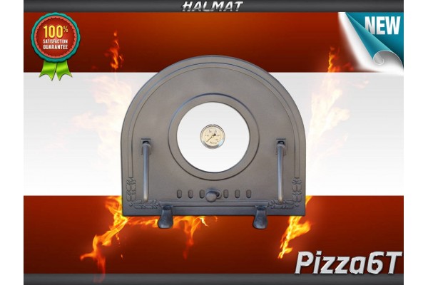 Дверца для пиццы выдвижная со стеклом и термометром PIZZA 6T
