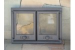 Дверца двустворчатая со стеклом DCHP3