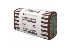 Стекловолокно URSA Terra 34 PN Шумозащита 610х1000х50 мм
