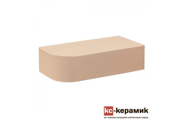 кирпич Лотос угловой R60 КС-Керамик