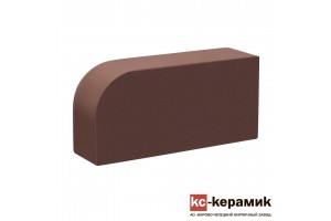 кирпич Темный шоколад угловой R60 КС-Керамик