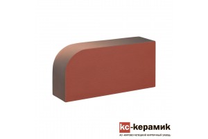Облицовочный печной кирпич баварская кладка Аренберг угловой R60 КС-Керамик