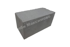 Блок пескобетонный полнотелый стеновой 390-190-188 мм ПБИ Максимово