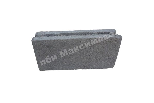 Блок пескобетонный перегородочный пустотелый 390-90-188 мм ПБИ Максимово