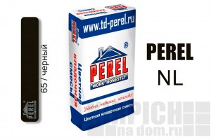 Цветная кладочная смесь Perel NL черная