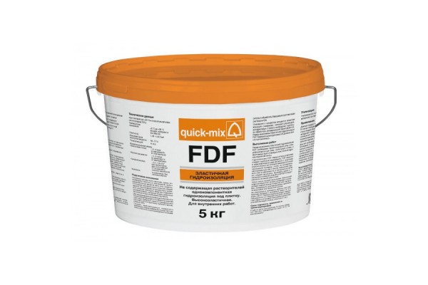 Эластичная гидроизоляция FDF Quick-mix