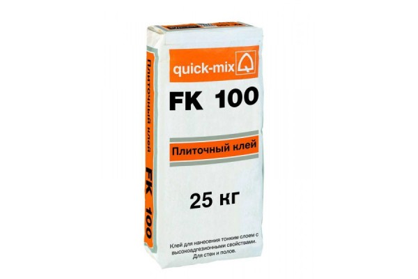 Плиточный клей FK 100 Quick-mix