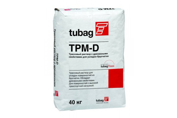 Трассовый раствор с дренажными свойствами TPM-D4 Quick-mix