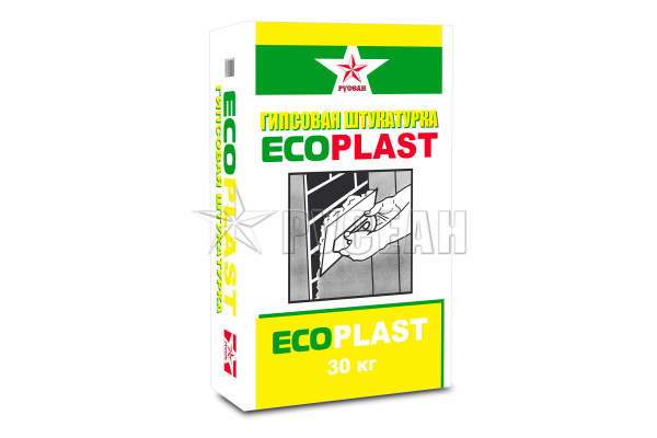 Штукатурка гипсовая EcoPlast Русеан