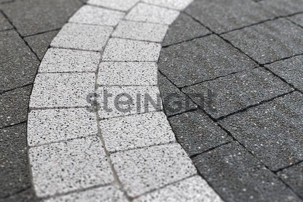 Тротуарная плитка Steingot Классика Арко Steingot Премиум 60мм Bianco Nero