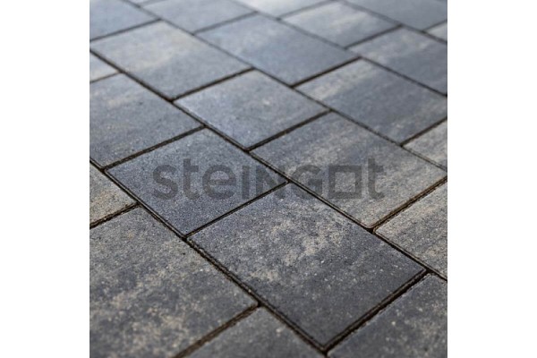 Тротуарная плитка Новый город ColorMix Steingot Stein Black 80мм