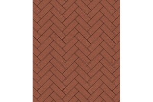 Тротуарная плитка ПАРКЕТ - Б.4.П.6 Стандарт Красный