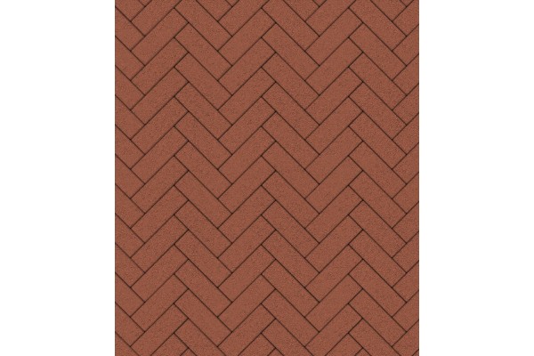 Тротуарная плитка ПАРКЕТ - Б.4.П.6 Стандарт Красный